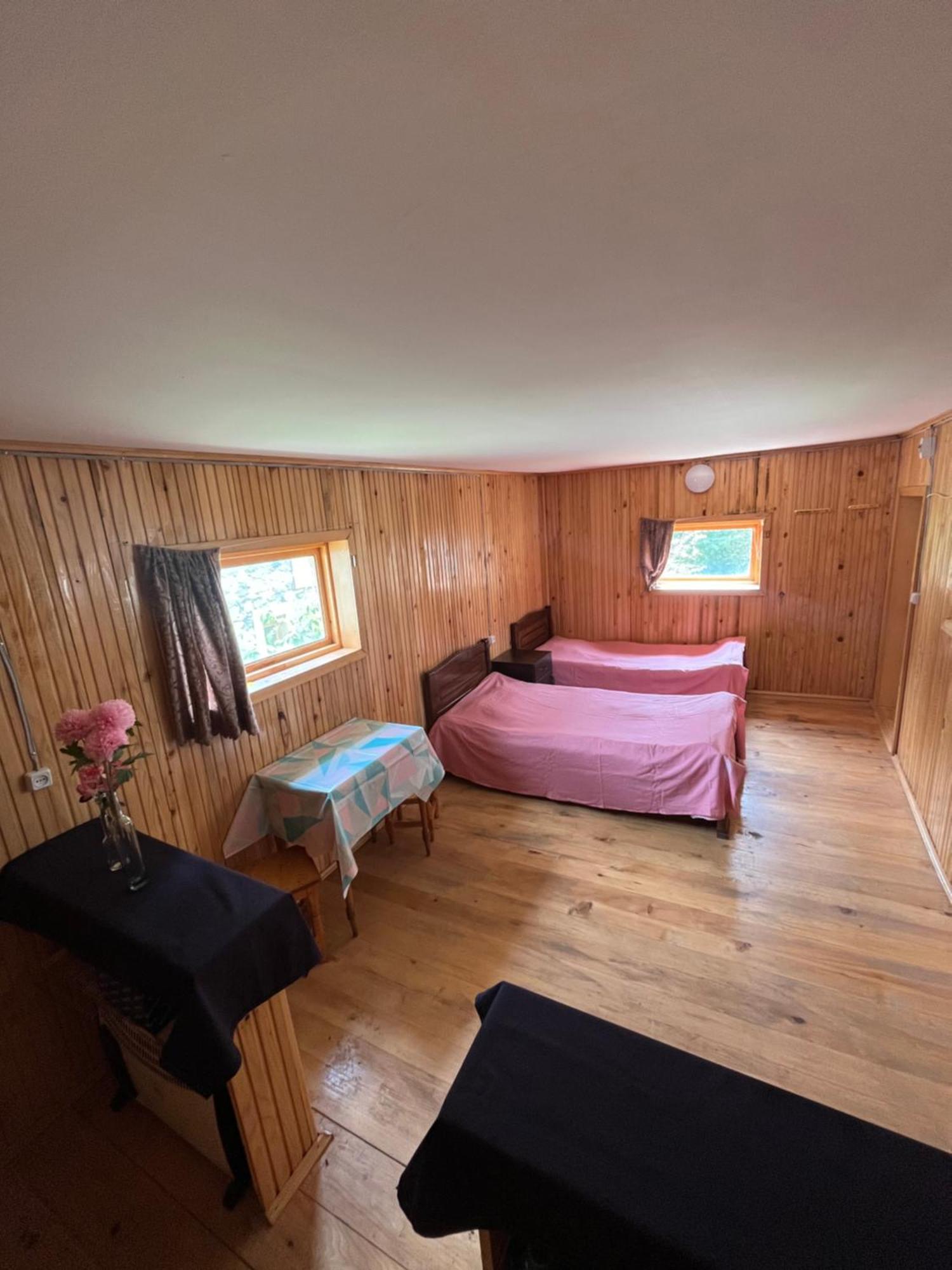 Вилла Wooden House Местия Экстерьер фото